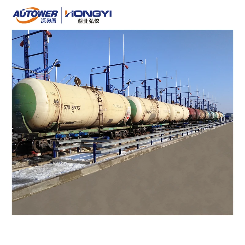 Integrated Flow  highly-skilled  elevated insulated vessel skid mounted with pipeline loading arm folding stair