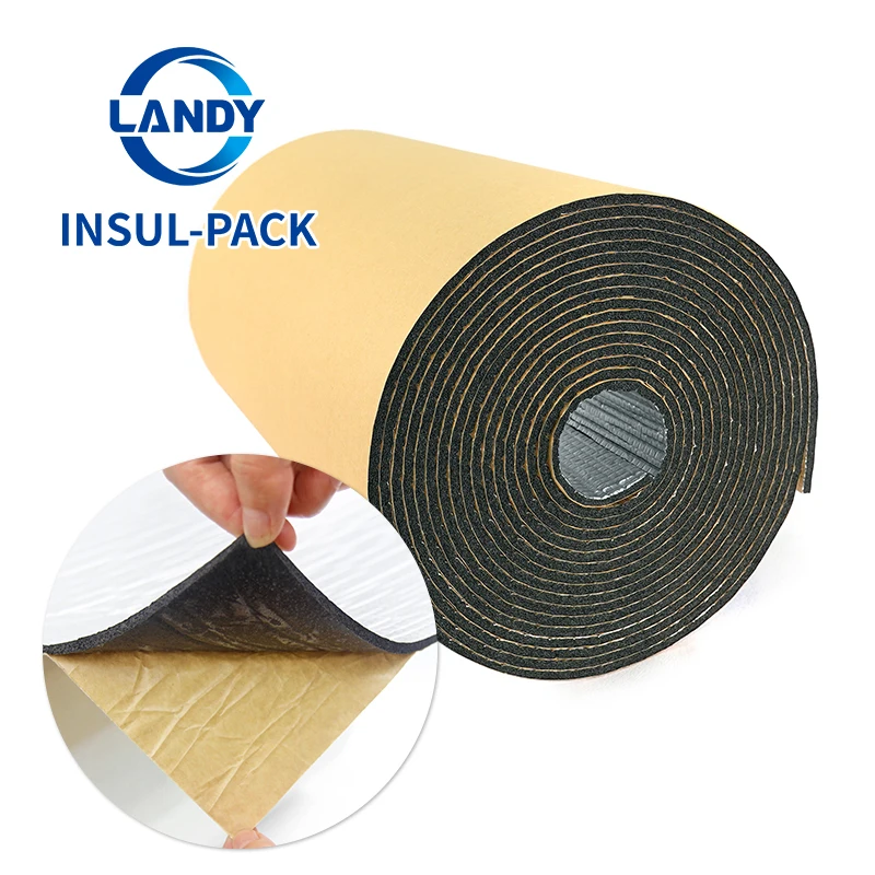 Silver Foil Vapour Barrier Faced Sound Xpe Foam Self Adhesive Insulation