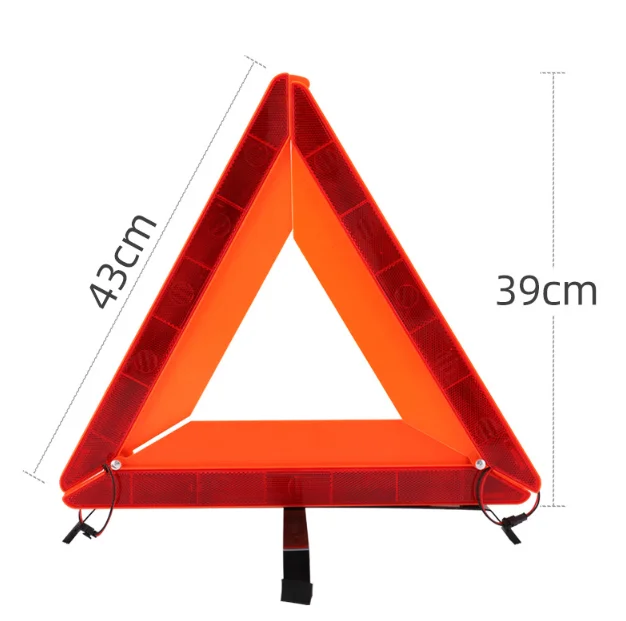 Car Reflective Emergency Triangle Led Warning Triangle