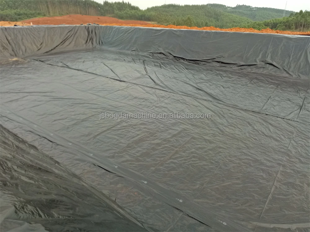 BOGDA PE Polyethylene Waterproof Geomembrane Roll Extrusion Production Line Extruder Machine For Geosynthetic