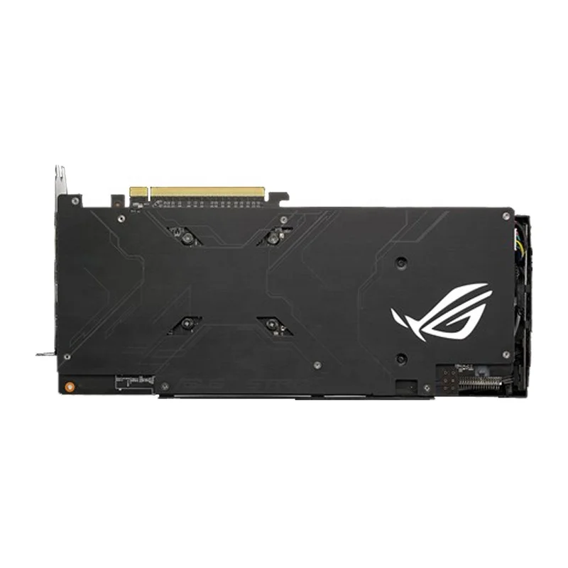 Новейшая видеокарта ROG Strix Radeon RX 580 O8G Gaming OC Edition GDDR5 DP Ready AMD Graphics Card в
