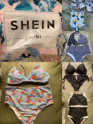 Wholesale Adjustable Women Bikini Suits Mid Waist Swimsuits Bulk One Piece Swimwear