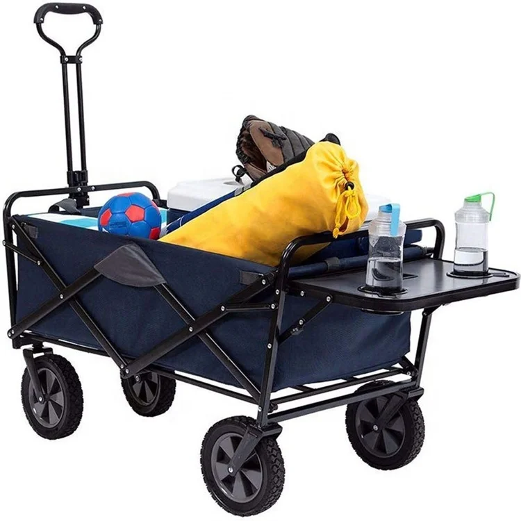 Collapsible Premium Portable Carts Folding Utility Wagon For Camping