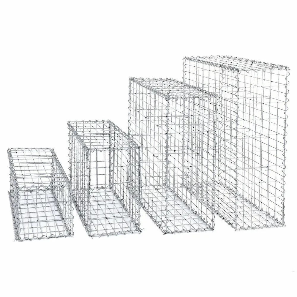 2021 Hot sale 1m*1m*1m Galvanized Welded Gabion Box Welded Square Gabions for flood protective