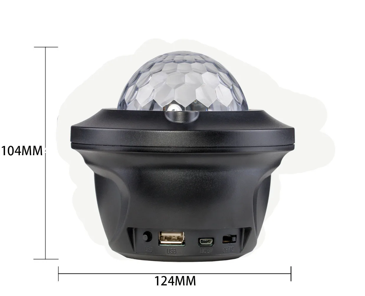 New Night Lights Laser Lamp Projection Speaker BT Music Starry Mini Wifi Smart Star Projector  Night Light Projector