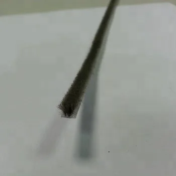 Plastic hinges pile weather metal window accessories soundproof door frame PP self-adhesive sealing brush strip