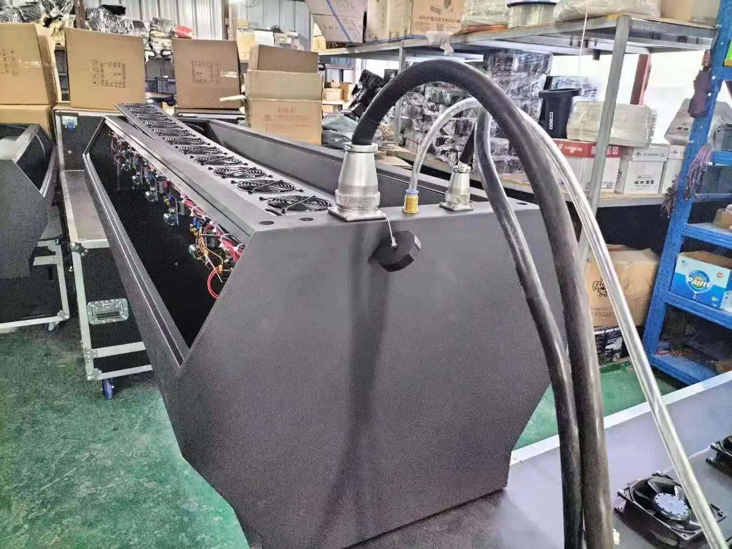 MOKA FS-020 Fog Mist Screen Fog Screen Projection Custom Downward Spray Fog Smoke Machine 3D Display Screen  2m 2.5m 3m