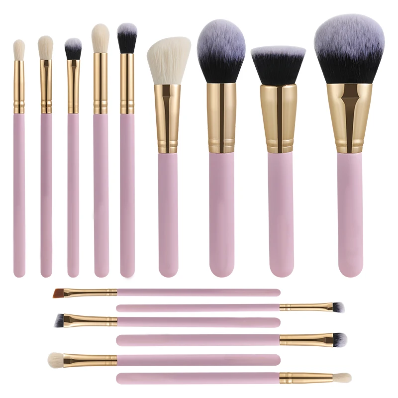 Hot Sell Professional Wholesale Makeup Brush Gift Set With High Quality Soft Nylon
