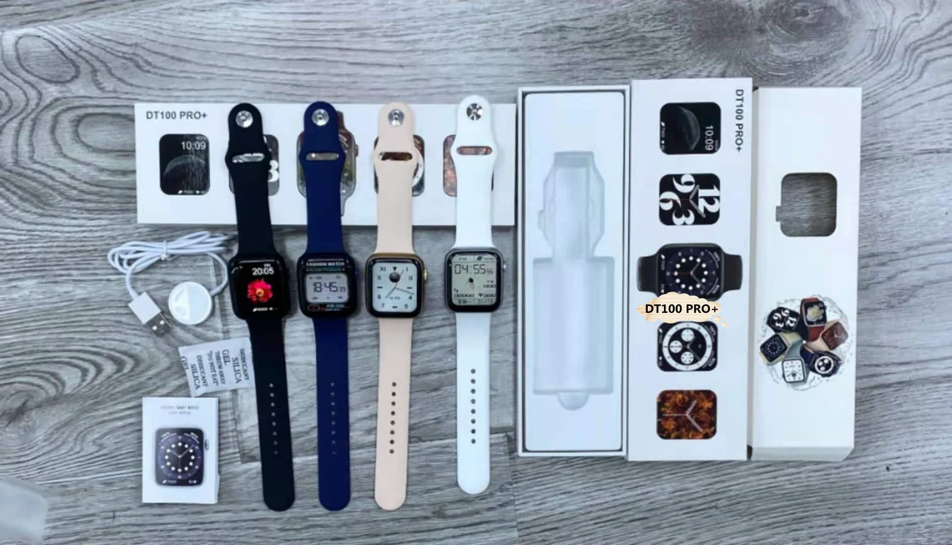 Dt100 PRO+ Smart Watch Men Smartwatch Ecg Heart Rate Sports Pedometer For Iphone Series6 Dt100 Pro+