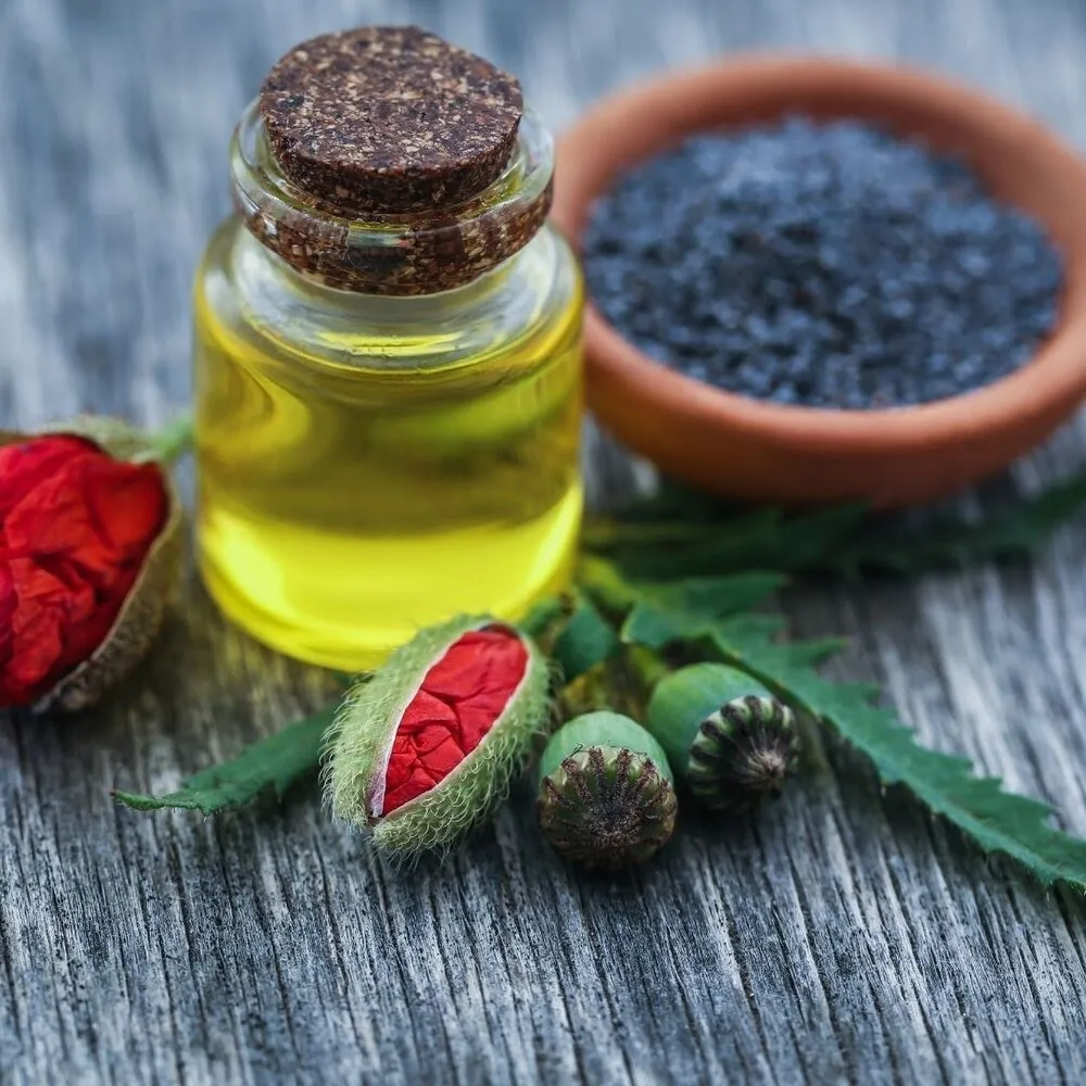Customized Hot Sale High Quality Pure Natural Essential Oil Organic Beauty Anti Aging Poppy Seed Oil