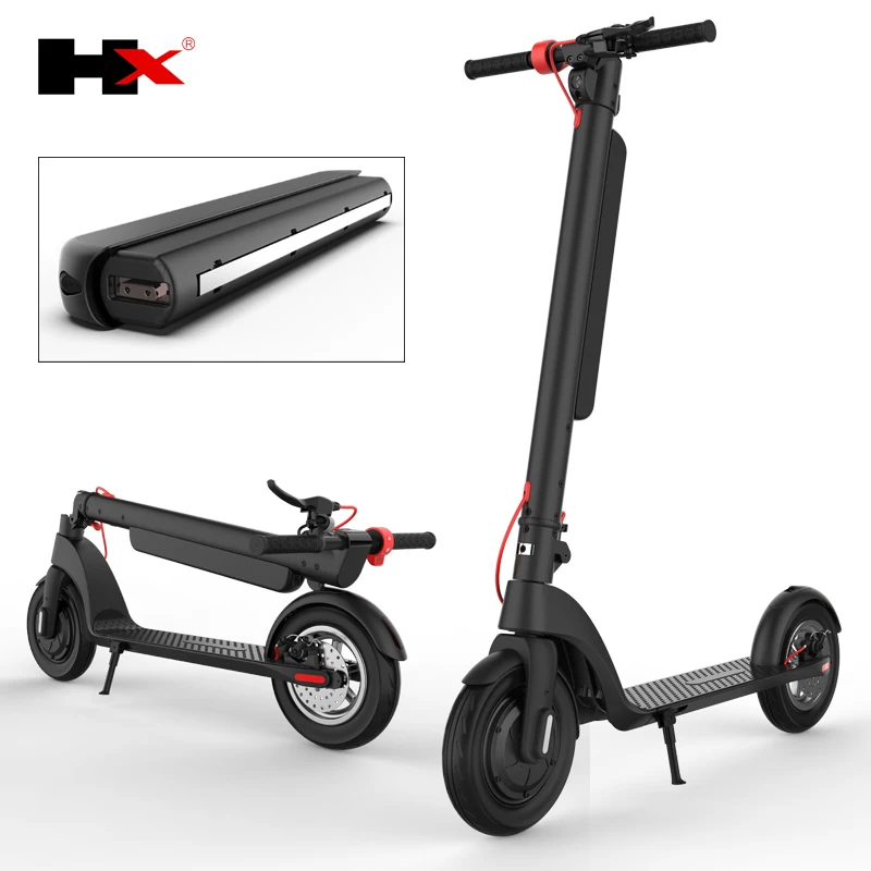 2024 New Scooter Two Wheels 350W Motor Off Road Kick Portable Electric