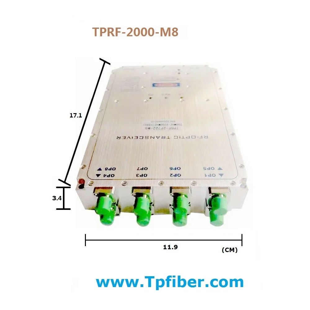 Hot Sales 400-470MHz UHF Walkie Talkie Signals RF over Fiber Module for Te tra Repeater