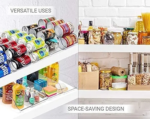 Easy to use transparent organizer kitchen milk storage refrigerator