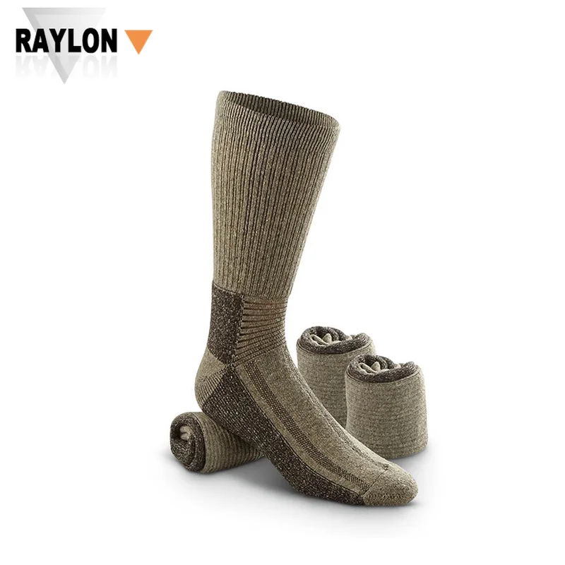 RL-A759 surplus vietnam mili green a worsted cotton nato socks manufacturing a mili sock