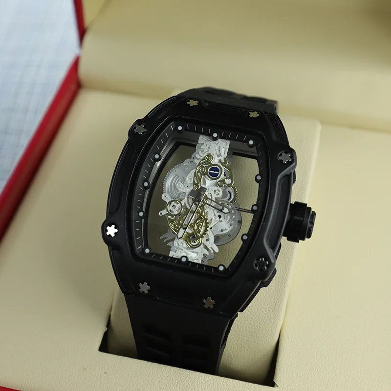 Quartz Watch 2022 Popular Trend Brand Skeleton Quartz Watches For Men
