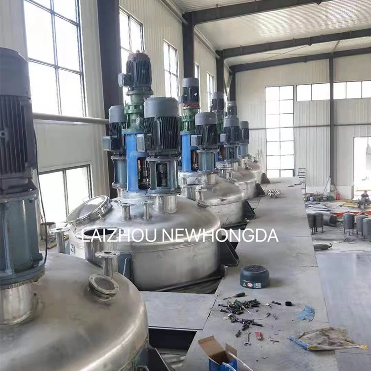  1000 литровый мешалный резервуар реактора нитрит промышленный с CE