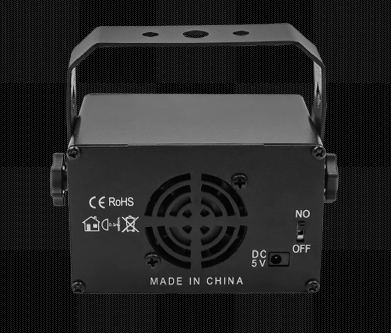 Mini Dj Disco Lights Party Stage Lighting Effect RGB Voice Remote Control USB Laser Projector Night Light For All Festival