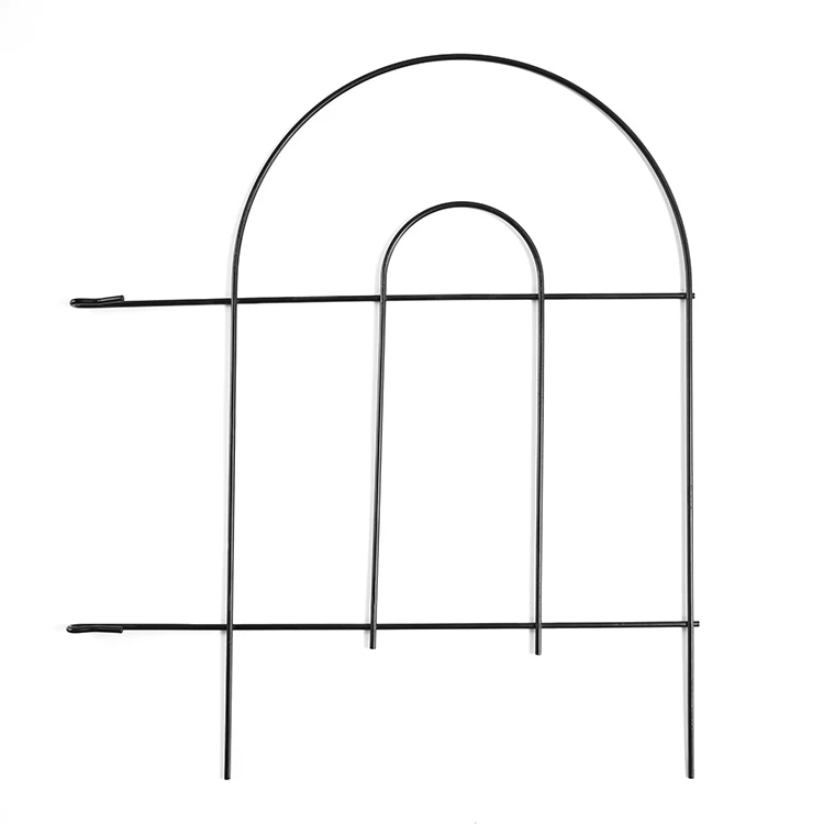 Decorative Garden Fence  Rustproof Green Iron Landscape Wire Folding Fencing