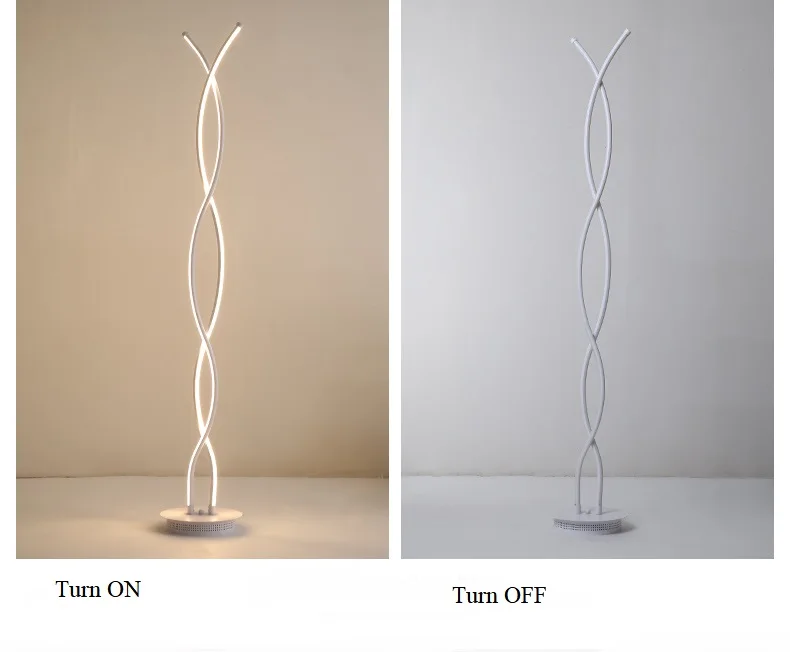 Project Minimalist LED light modern pedal switch floor lamp 5 stars hotel floor light decorative floor lamp for bedroom