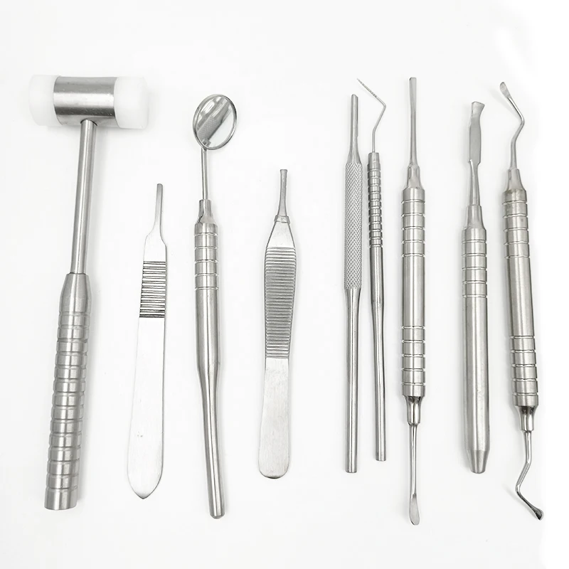 26 Pcs/set Dental Implant Tools Basic Instrument Set Dentist Surgical Tool Dental Implant Surgery Kit
