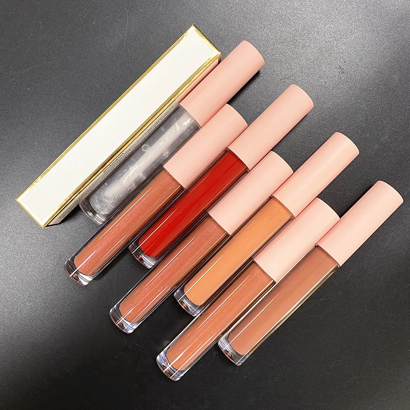 Wholesale High Pigmented 80 Color Lipgloss Private Label Mineral Stick Lipstick Long Lasting & Waterproof Cute Liquid Lipstick