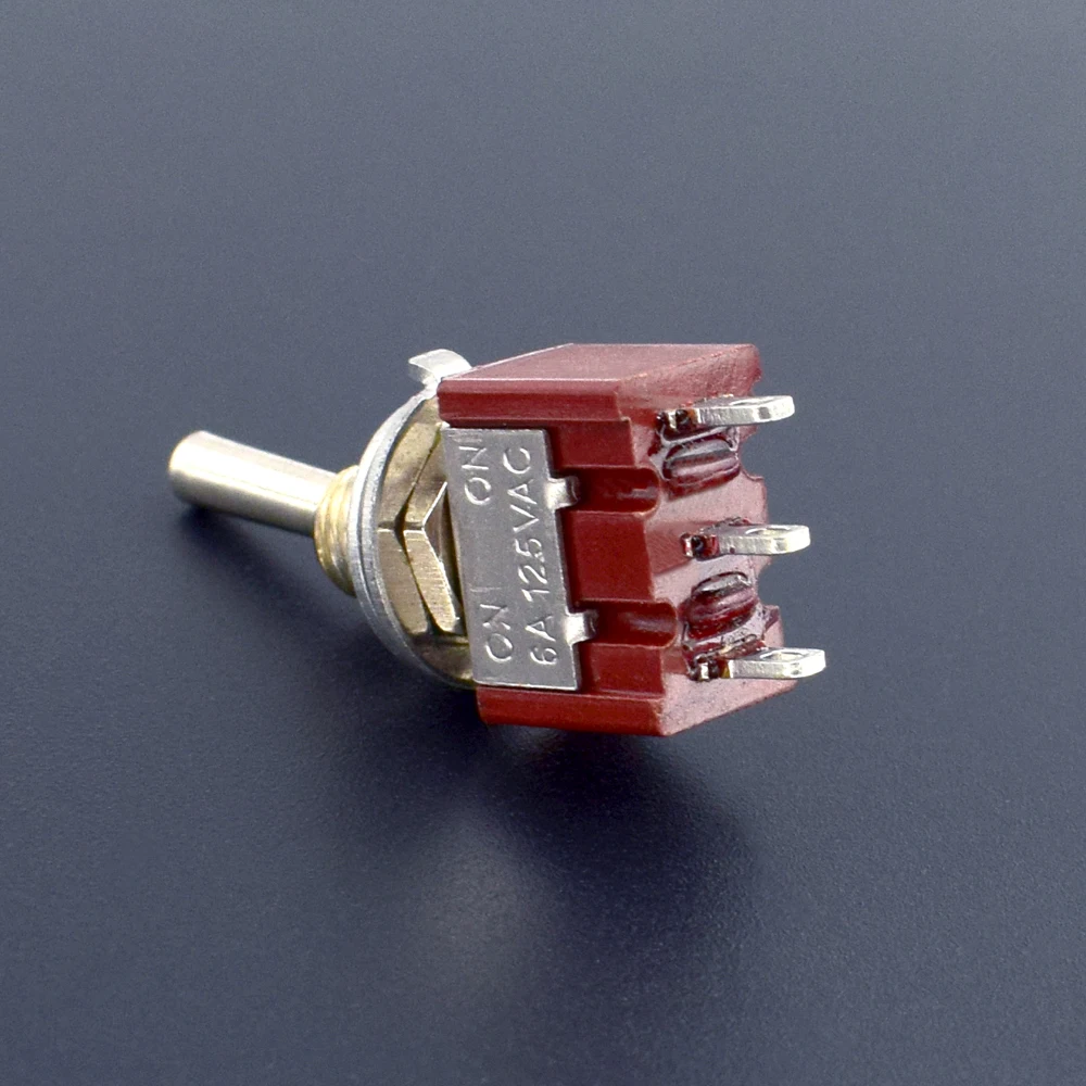 3A / 5A 2 position spdt on on sub-mini toggle switch
