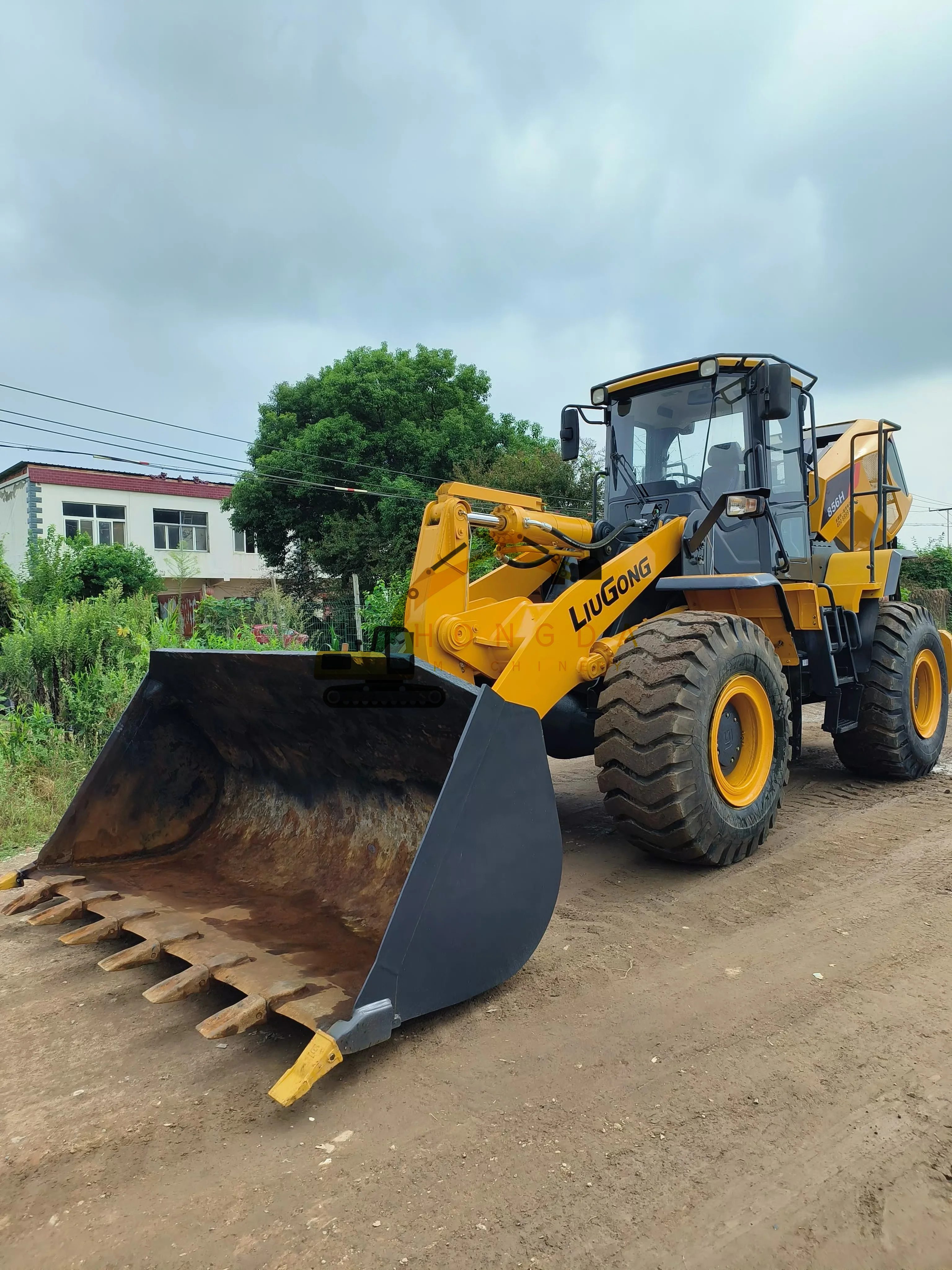 LIUGONG CLG856H использованный Liugong 856h платный погрузчик Колесный для продажи предоставлен Cummins Origin фронтальный 2021 180