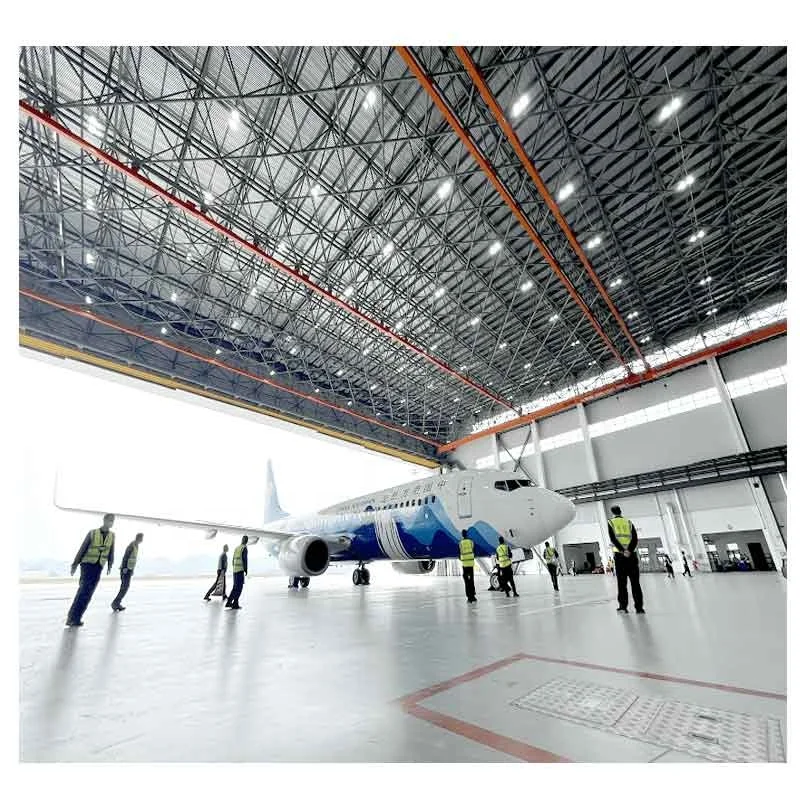 LF-BJMB Prefab Airport Hangar Building Manufacturers Steel Engineered Hangar Construction Warehouse