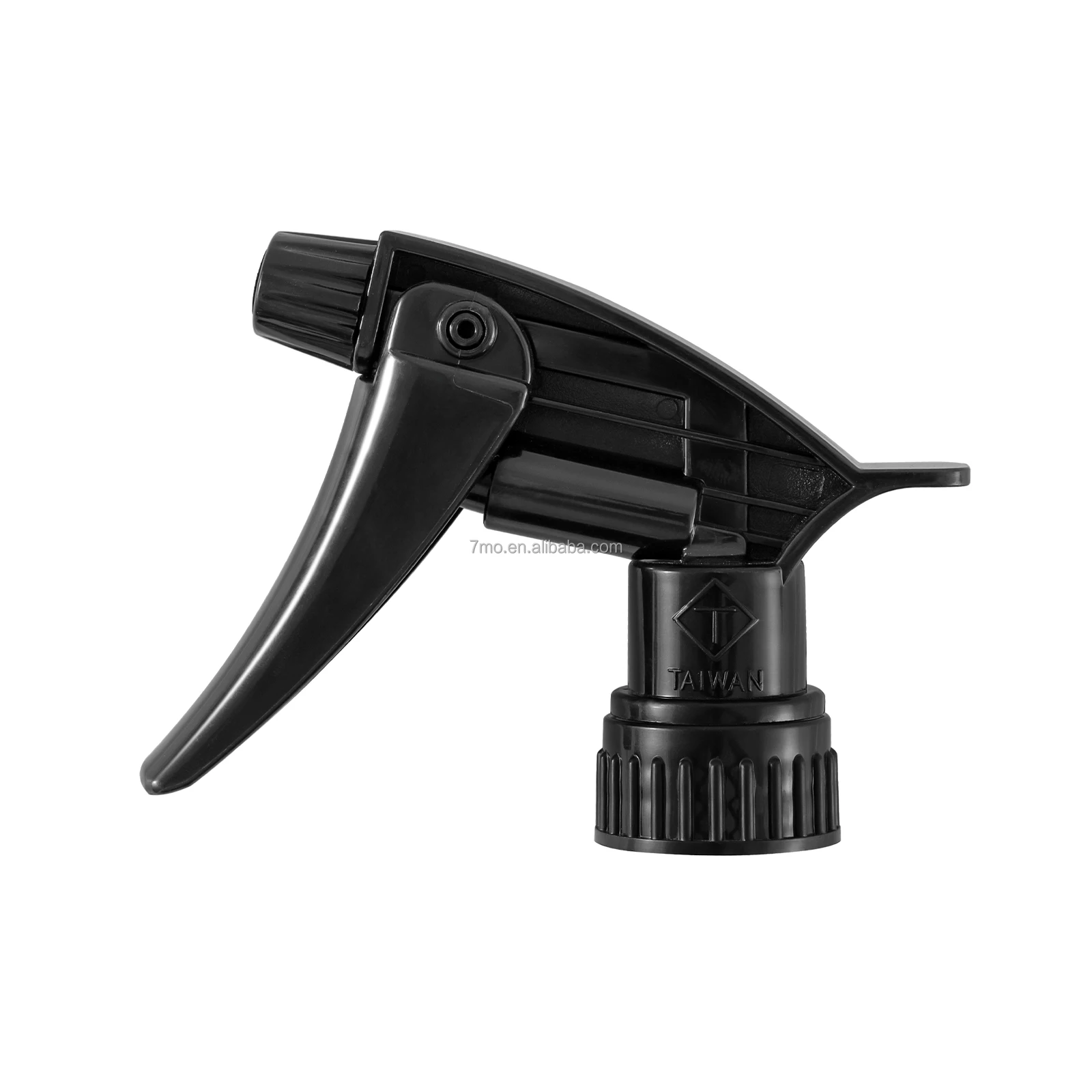 7mo Garden Trigger Sprayer Chemical Resistant Plastic Trigger Sprayer Agriculture Black Spray Nozzles for House Cleaning