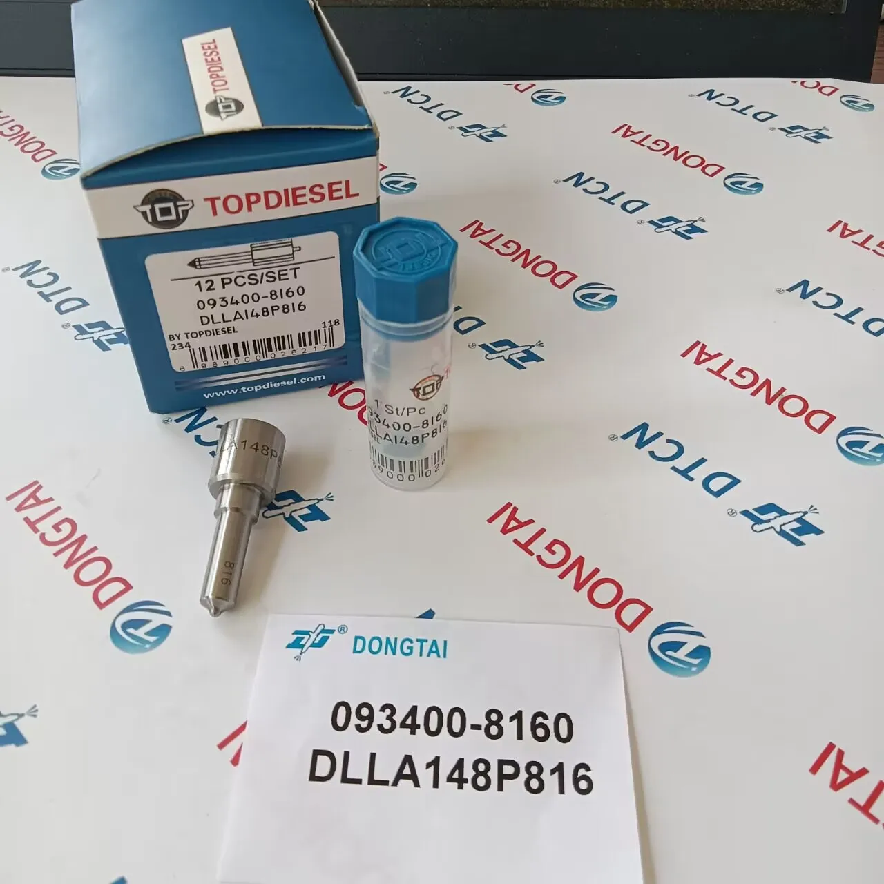 Common Rail Nozzle DLLA148P816 093400-8160 For Denso Injector 09500-5070 09500-5130 16600-AW400 16600-AW420 16600-AW40C