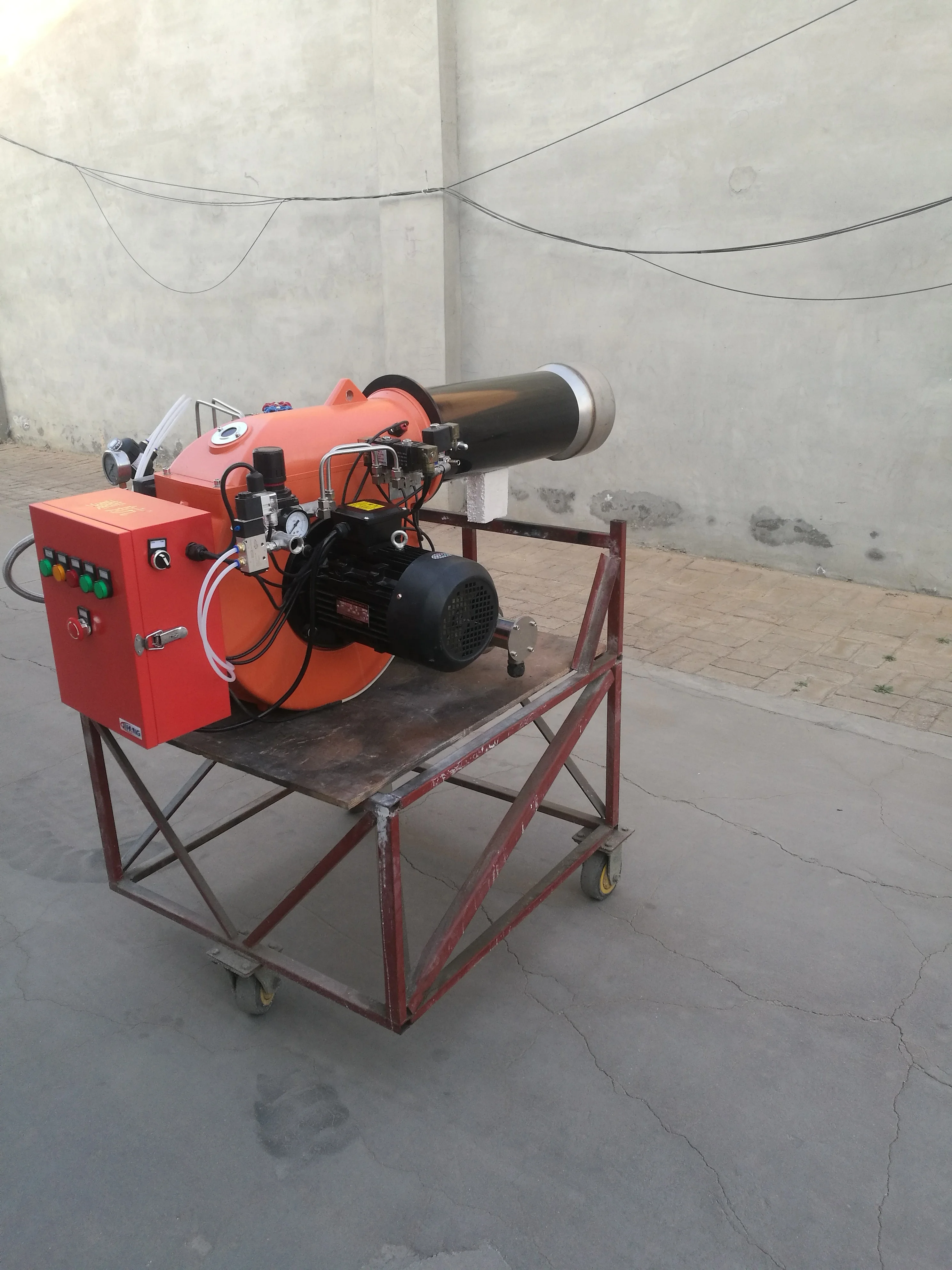 Китай профессиональная фабрика полностью автоматическая Двухступенчатая горелка управления пламенем промышленное тяжелое масло