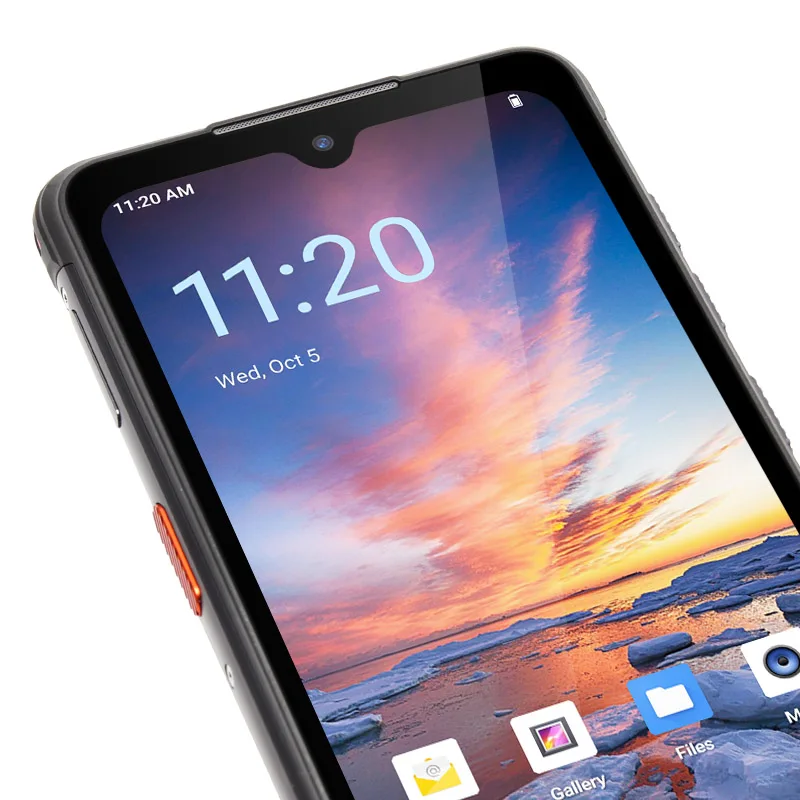 OEM Rugged Phone UNIWA TS818 IP68 Waterproof 6 Inch IPS Touch Screen Support NFC Fingerprint Unlock Wireless Charging