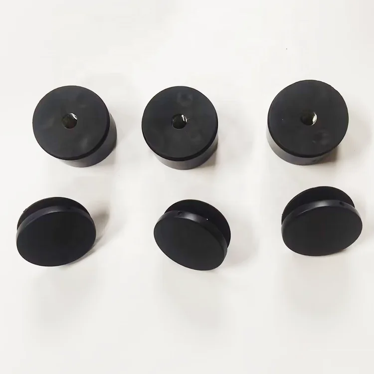 Professional manufacture Black Glass Standoff Stainless steel  standoff Pins, DIA=48*30 for Glass Balustrade Fencing Stair