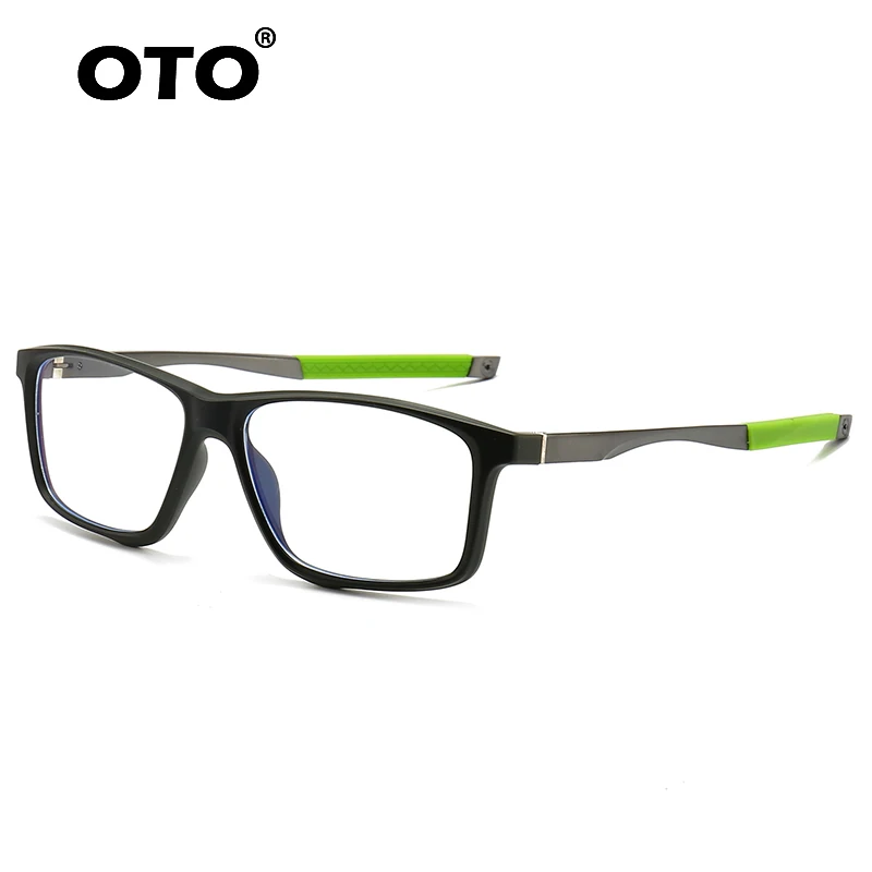 wholesale square optical frames men Aluminum leg tr90 frame sports eyeglasses frames