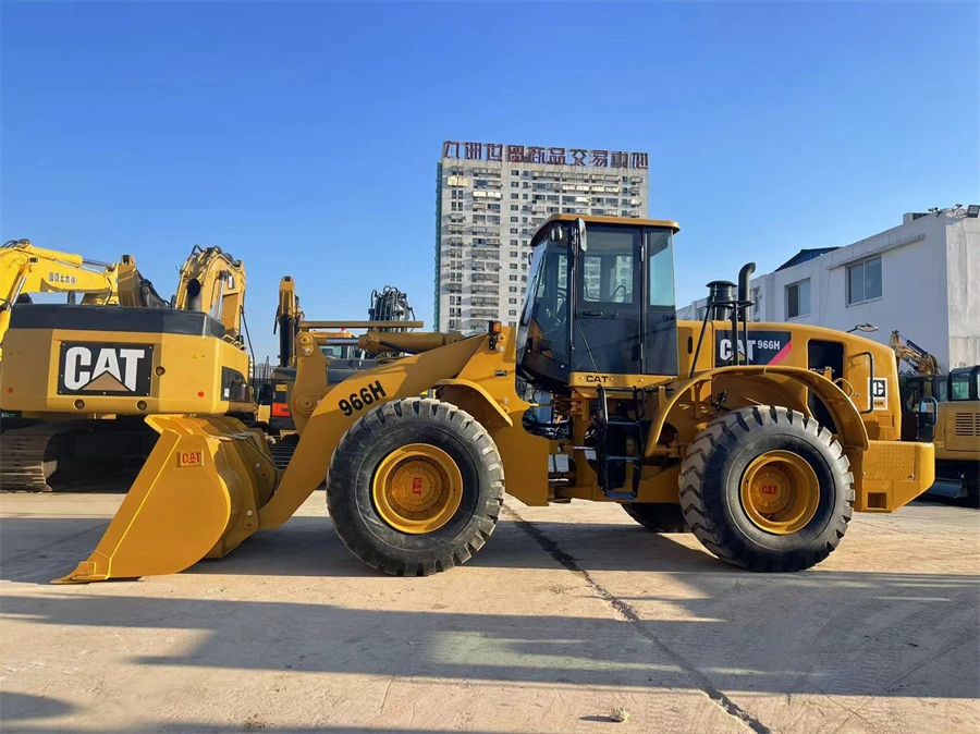 Used Loaders Earth-Moving Tractors 966H 966F 966G Frontend Cat Backhoe Caterpillar Used Wheel Loaders