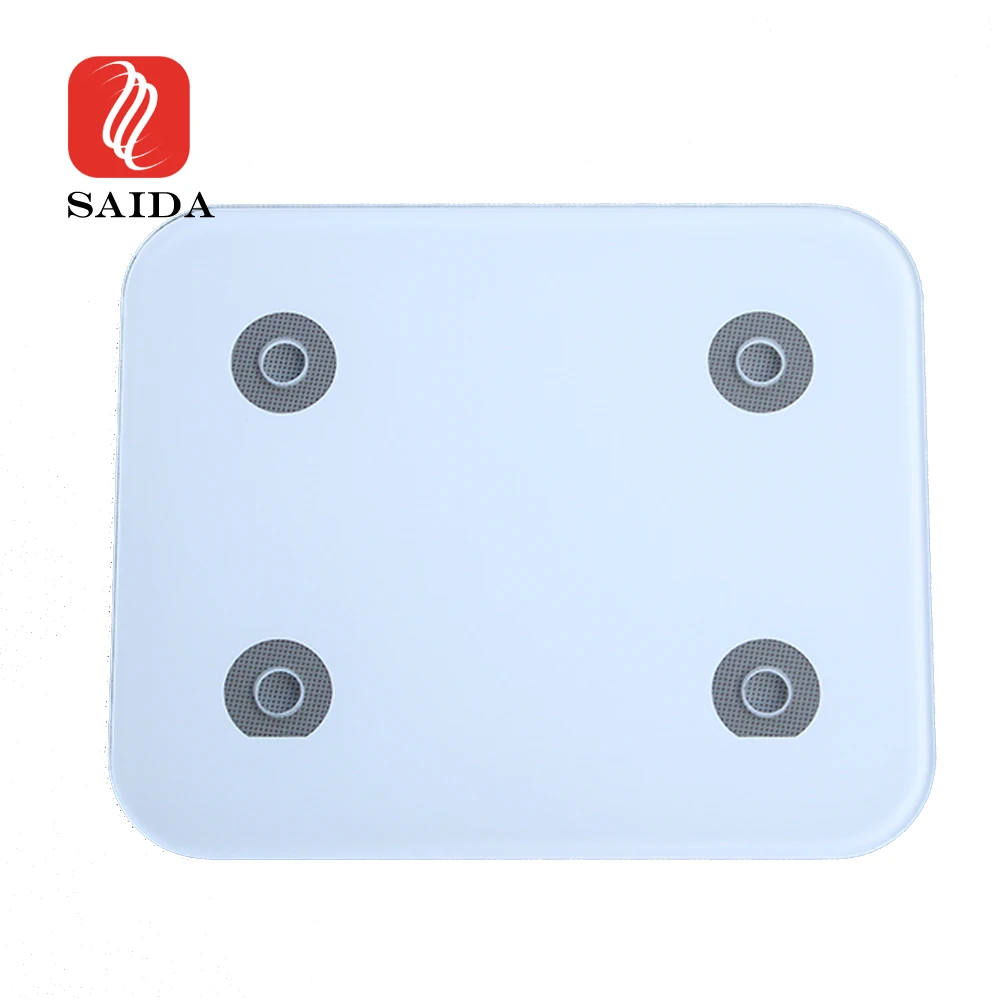 OEM 2mm-6mm ITO glass for Electronic Scale glass panel with Silk Screen Printing