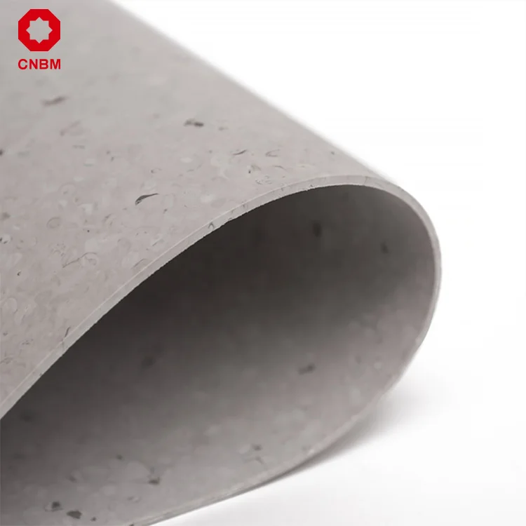 BEIXIN 2mm-3mm Waterproof Plastic PVC Homogeneous Vinyl Flooring Roll for Office/Hospital/ Building