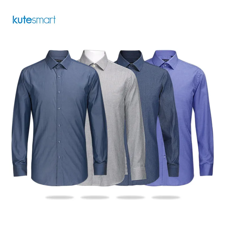 
OEM/ODM Casual Full Sleeves Cotton Luxury Famous Custom White 100 Cotton Work Men Shirt mens tuxedo shirts Pant Shirt 