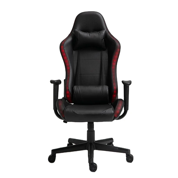 WEWORTH OEM High Back Swivel Computer Office Adjustable Arms Gaming Swivel RGB light Gaming Chair