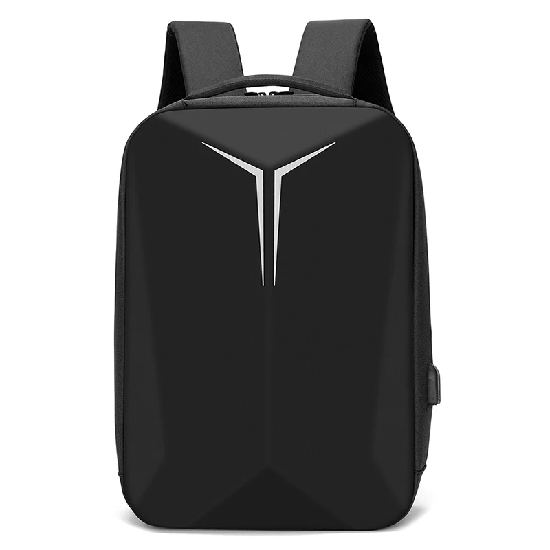 High quality multi-function reflective fashion business backpack Large capacity men laptop backpack with USB port
