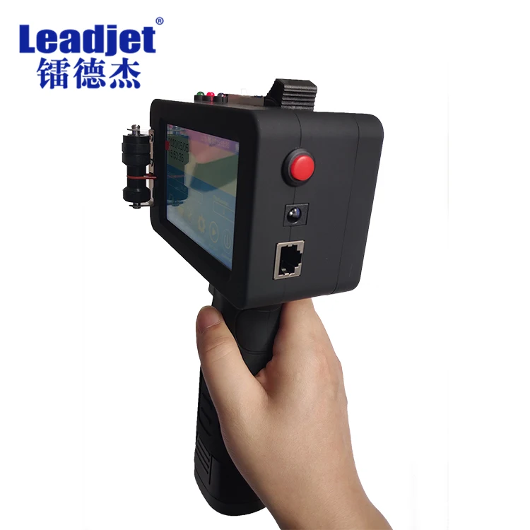 Batch Number Handheld ink jet printer /Handjet  Expiration Date Coding Printer Barcode Printer Arabic Support
