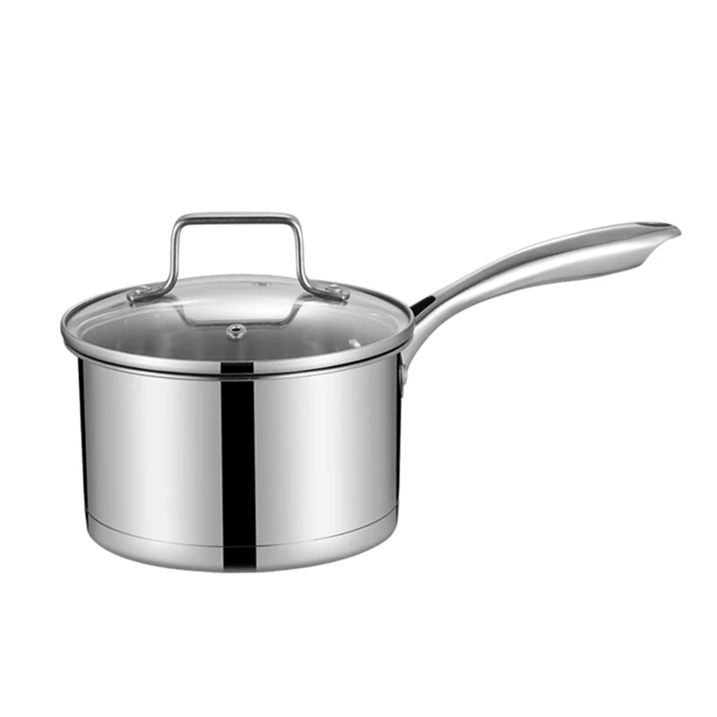 Wholesale Induction Cookware 6Pcs Cooking Pots And Pans Cookware Set Stainless Steel With Non Stick Frying Pan