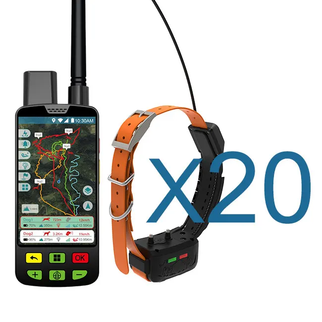 Беспроводные системы собачьего забора Eseek Arctic GPS: -40 ° c операция + Резервное копирование спутников-индивидуальные решения для нефтегазовой промышленности