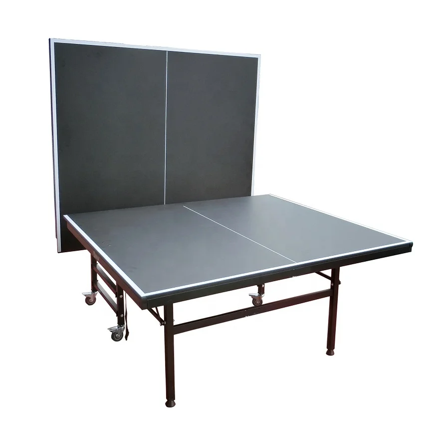 Настольная теннисная настольная игра черного цвета семейная Веселая игра складной стол для пинг-понга с колесами