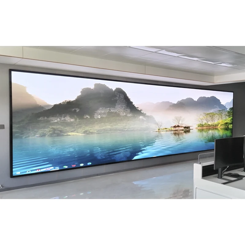 OED/ODM LED Full Color Display P1.25 P2 P2.5 Indoor  LED Screen Conference Command Center Multimedia Room Background Video Wall