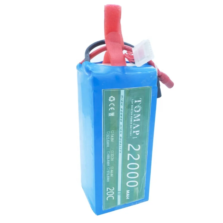 
RC lipo battery 10000 16000 22000mah bateria 25c 14.8v 4s 6s 12s li-polymer battery pack for uav 