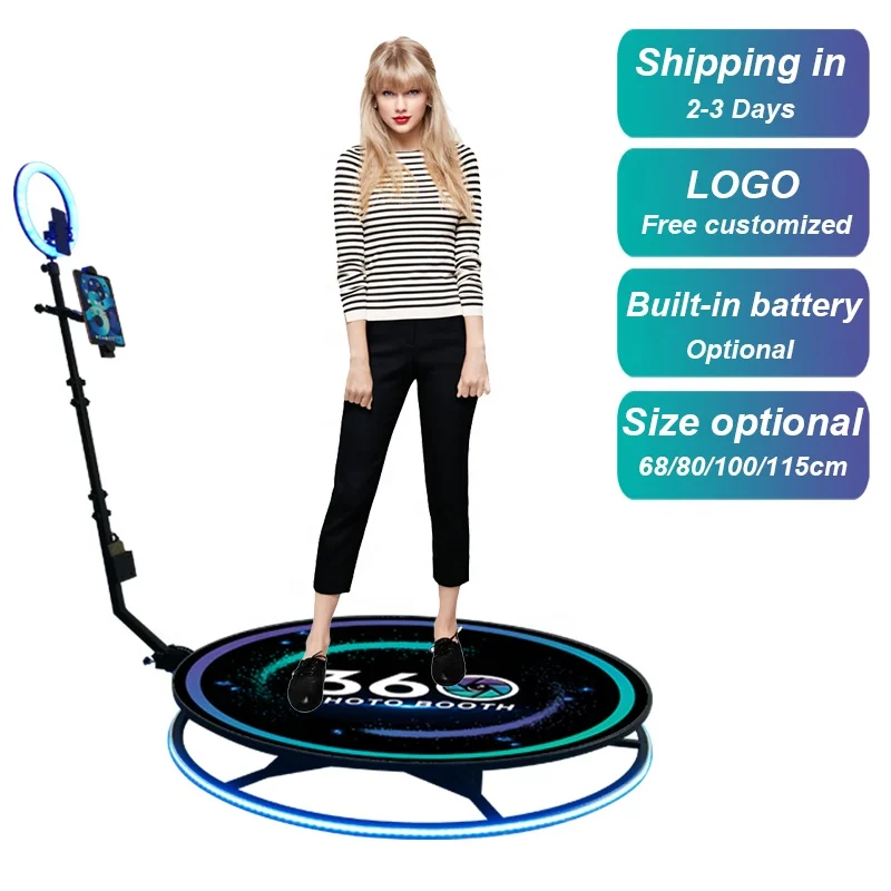 360 degree video booth camera portable wireless rotating selfie wedding business photobooth 360 photo booth automatic