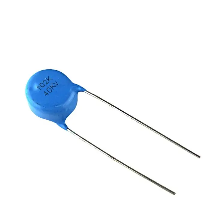 High voltage ceramic capacitors 1000PF 40kv Lead type ceramic capacitors 102 Y1 Y2 Y5T Y5U Y5V