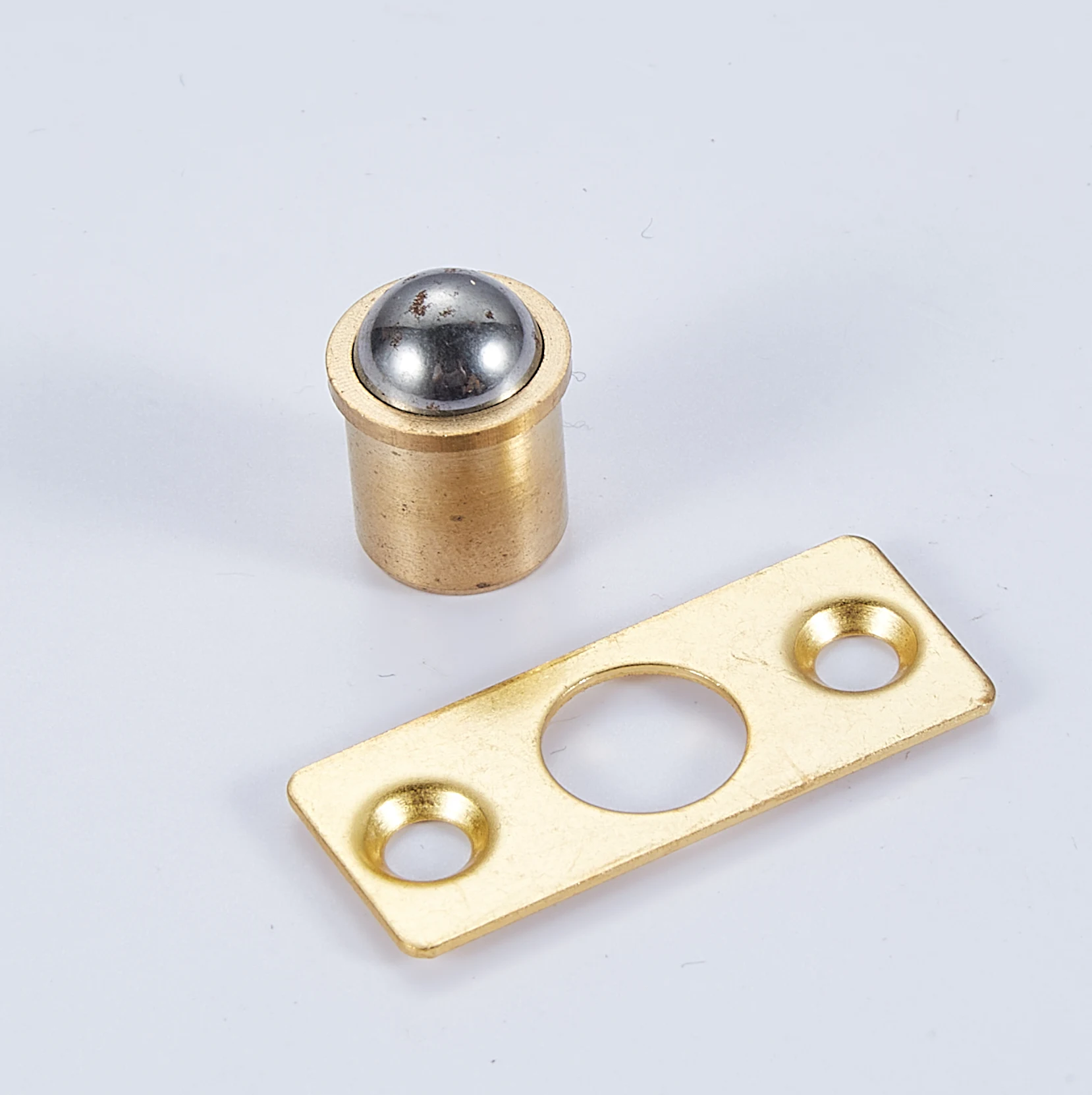 Quality Door Stop Magnetic Door Stopper Bathroom Stainless Steel Closet Door Spring Ball Catch
