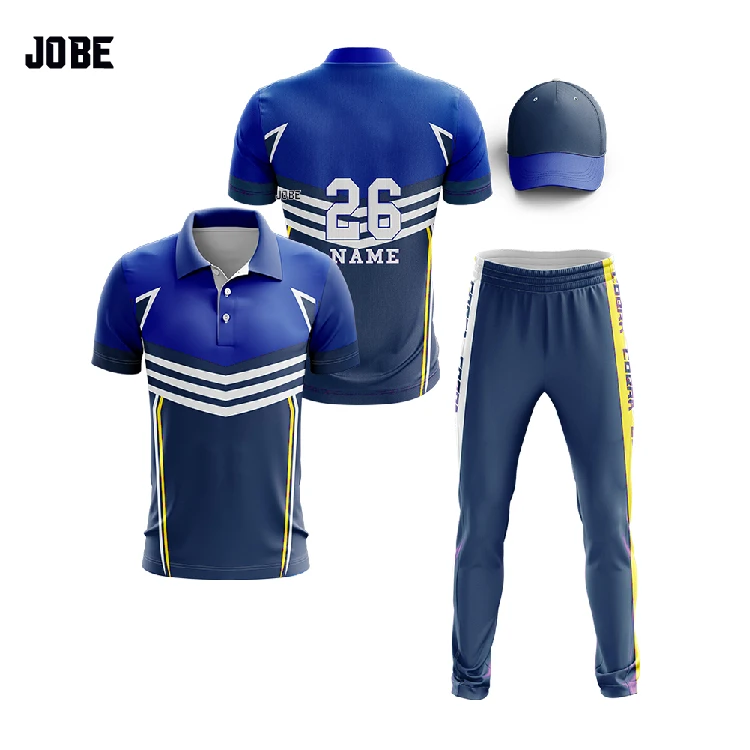 Сублимация все номера команды мужские 2020 новая модель узоры полная рука футболка для игры в крикет дизайн